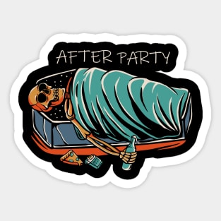 after party Sticker